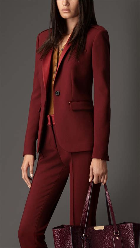 burberry suits women's